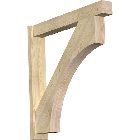 Ekena Millwork Westlake Block Rough Sawn Outlooker, Douglas Fir, 6"W x 40"D x 40"H OUT06X40X40WTL05RDF